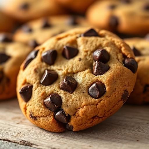 Cookie με σταγόνες σοκολάτας